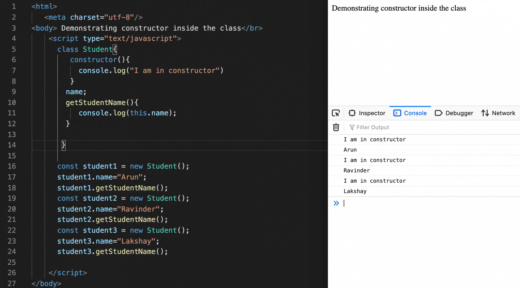 How To Use JavaScript Classes Class Constructor And Class Inheritence 